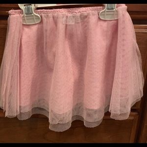 Girls Pink With Silver Sparkles Tutu-24months